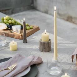 Uyuni Lighting LED Classic Taper Candle 15 cm 2 pcs,> Lys & Duftlys