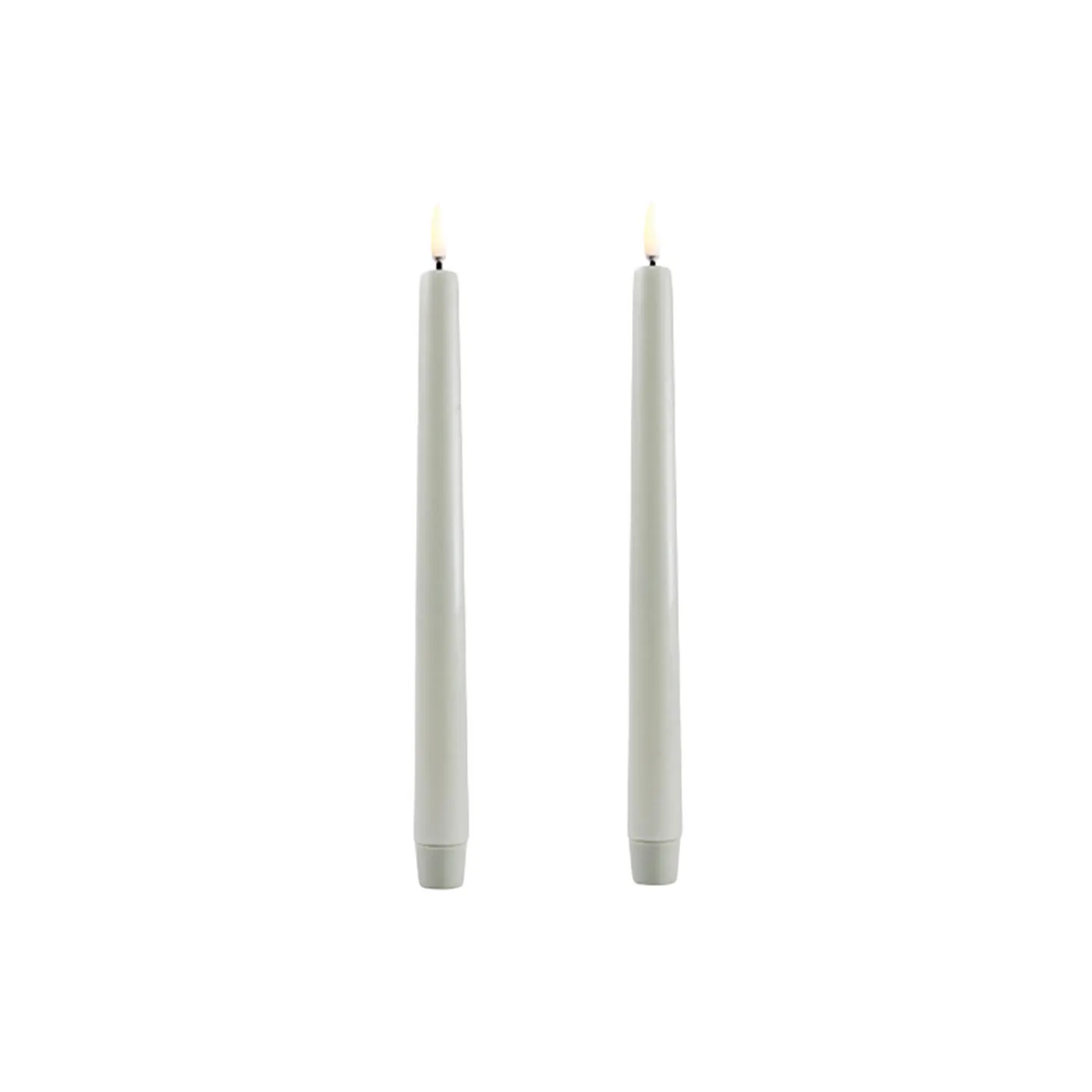 Uyuni Lighting LED Classic Taper Candle 25 cm 2 pcs,> Lys & Duftlys