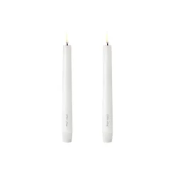 Piet Hein LED Kronelys 2-pak, hvid> Lys & Duftlys