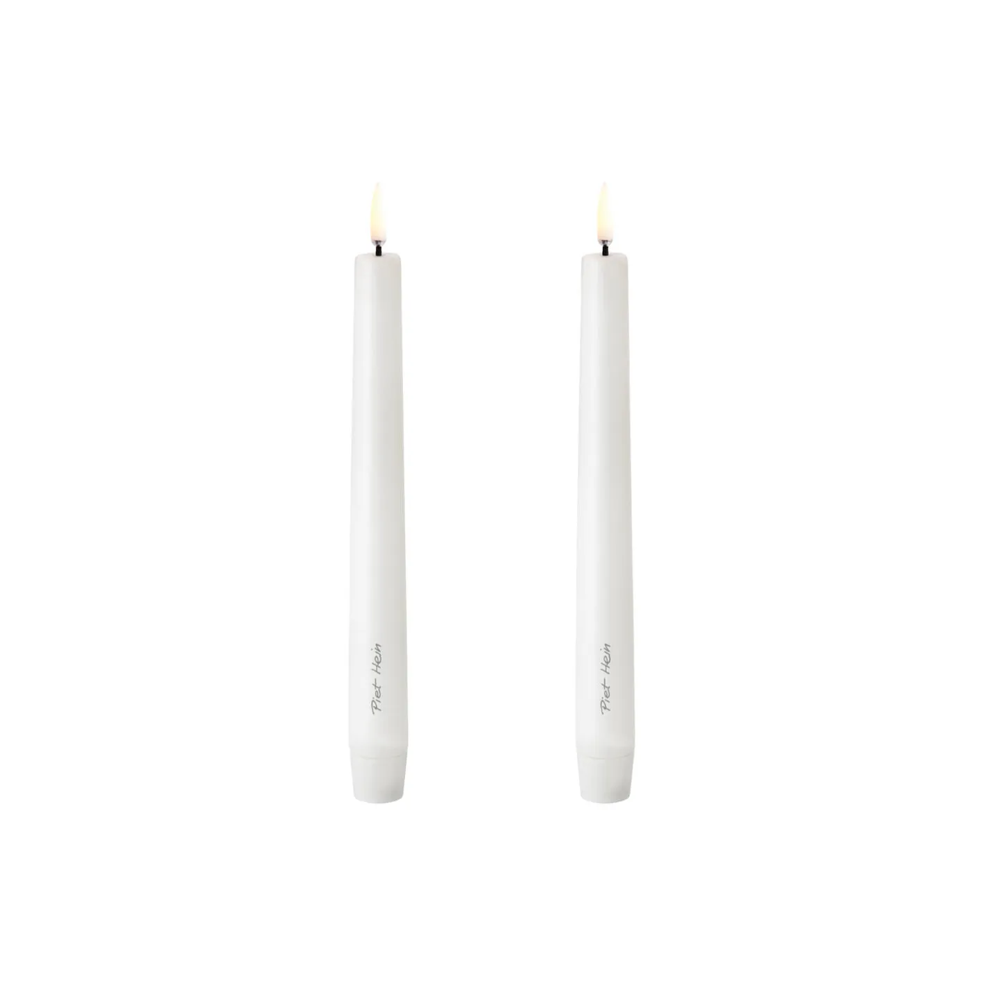 Piet Hein LED Kronelys 2-pak, hvid> Lys & Duftlys