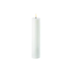 Sale Uyuni Lighting LED Mini Pillar Candle 22 cm, nordic white