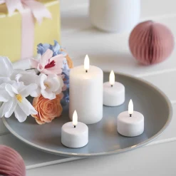 Uyuni Lighting LED Mini Pillar Candle 7.5 cm,> Lys & Duftlys