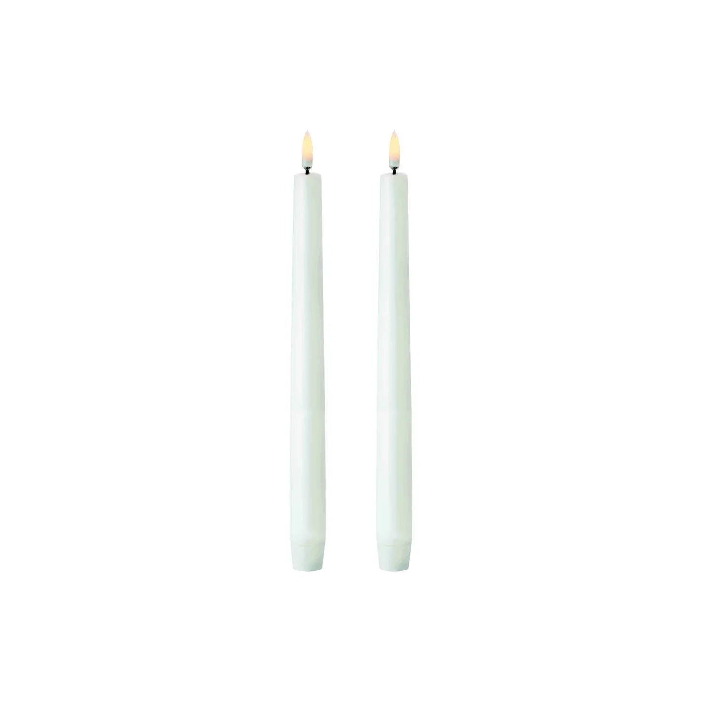 Hot Uyuni Lighting LED Mini Taper Candle 25 cm 2 pcs, nordic white