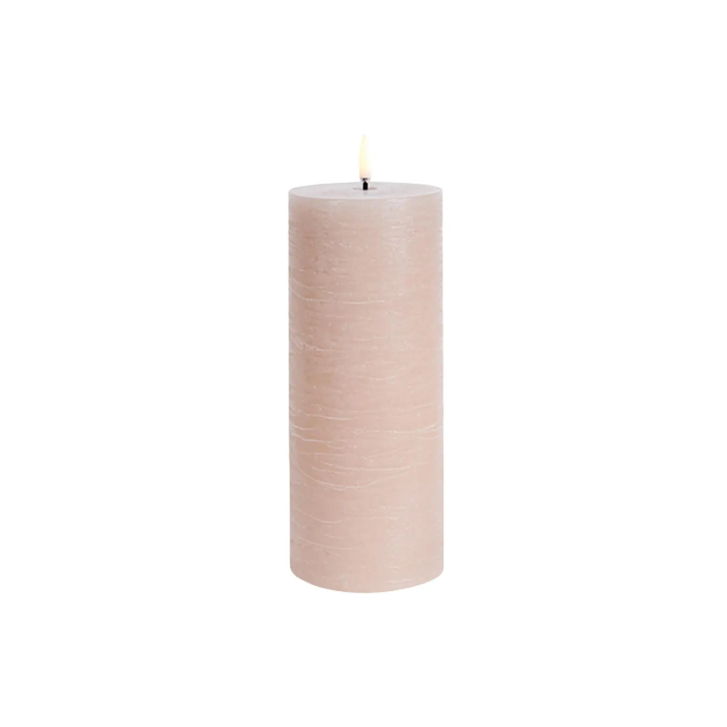 New Uyuni Lighting LED Pillar Candle 20 cm, beige