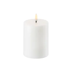 Uyuni Lighting LED Pillar Candle 10 cm,> Lys & Duftlys