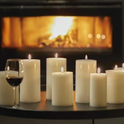 Uyuni Lighting LED Pillar Candle 15 cm,> Lys & Duftlys