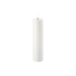 Outlet Uyuni Lighting LED Pillar Candle 22 cm, nordic white
