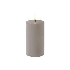 Uyuni Lighting LED Pillar Candle 10 cm,> Lys & Duftlys