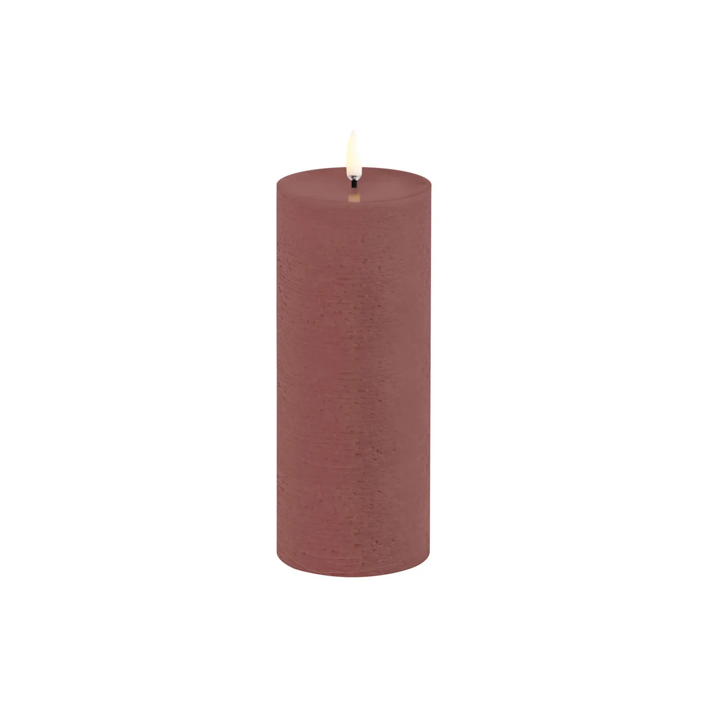 Outlet Uyuni Lighting LED Pillar Candle 20 cm, terracotta