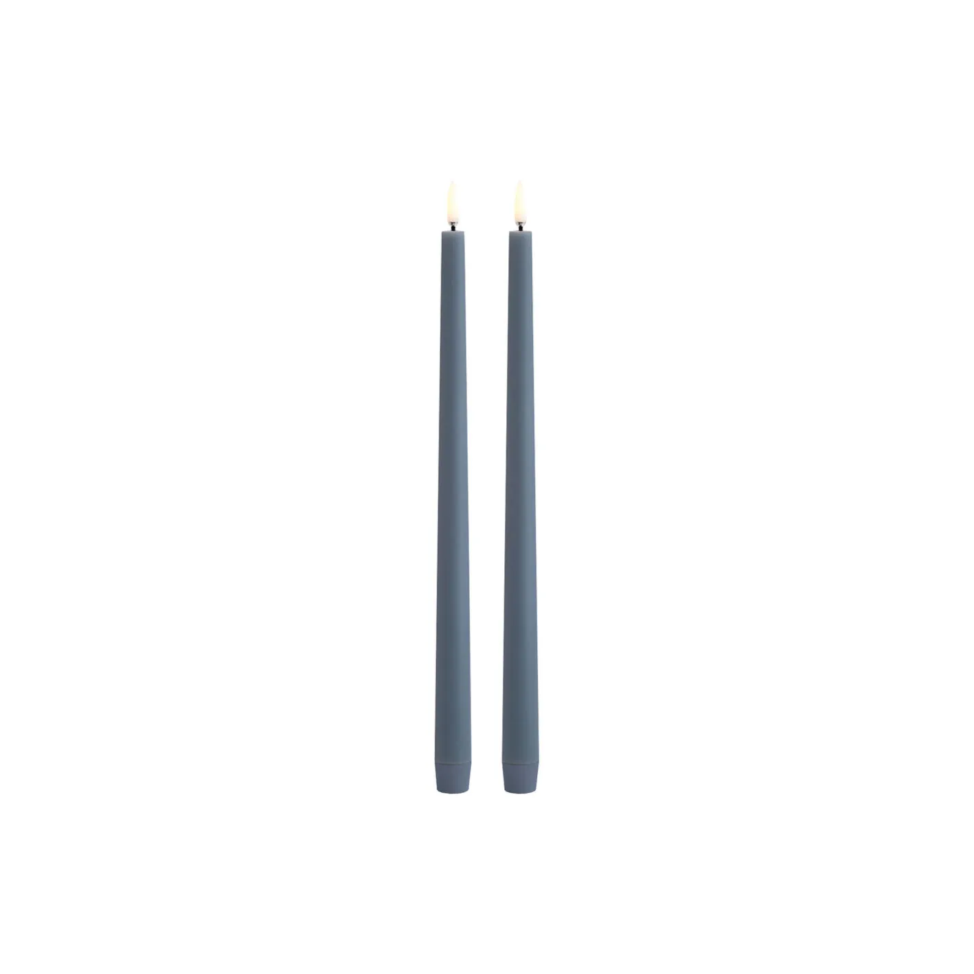 Outlet Uyuni Lighting LED Slim Taper Candle 32 cm 2 pcs, hazy blue