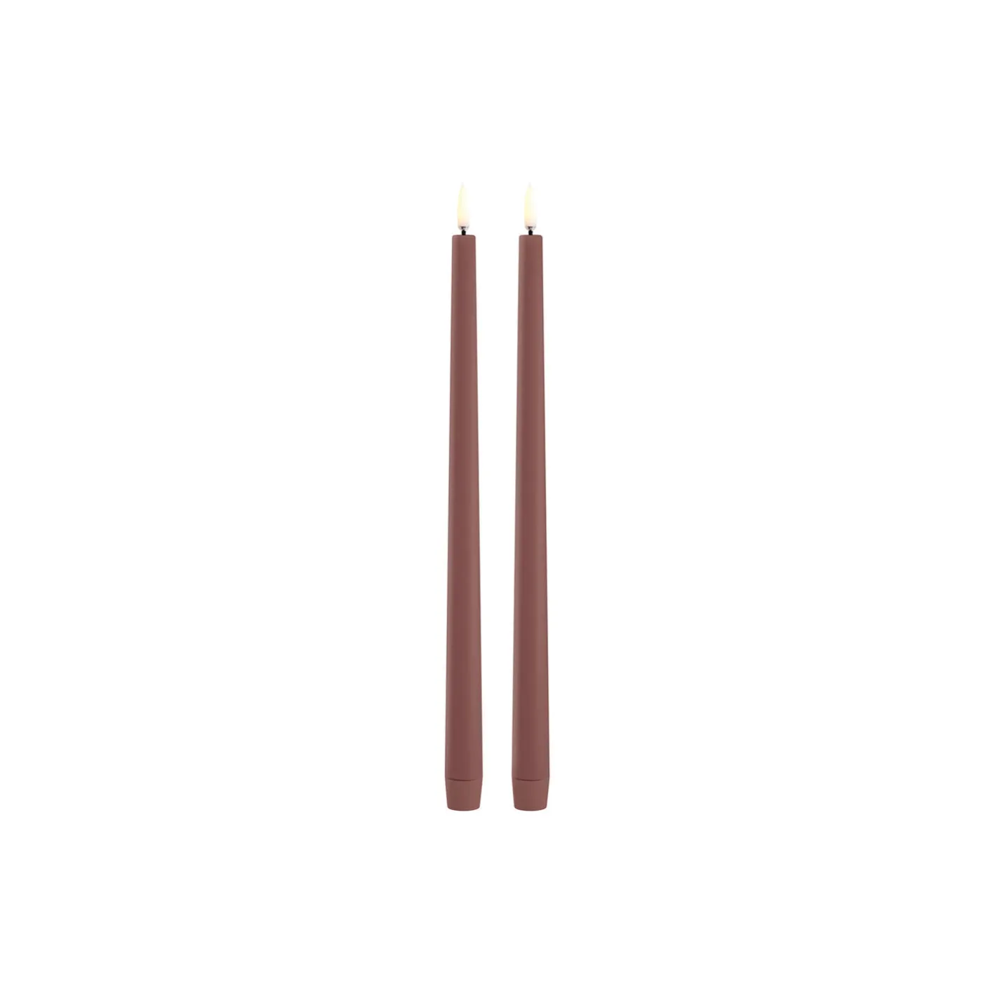 Uyuni Lighting LED Slim Taper Candle 32 cm 2 pcs,> Lys & Duftlys