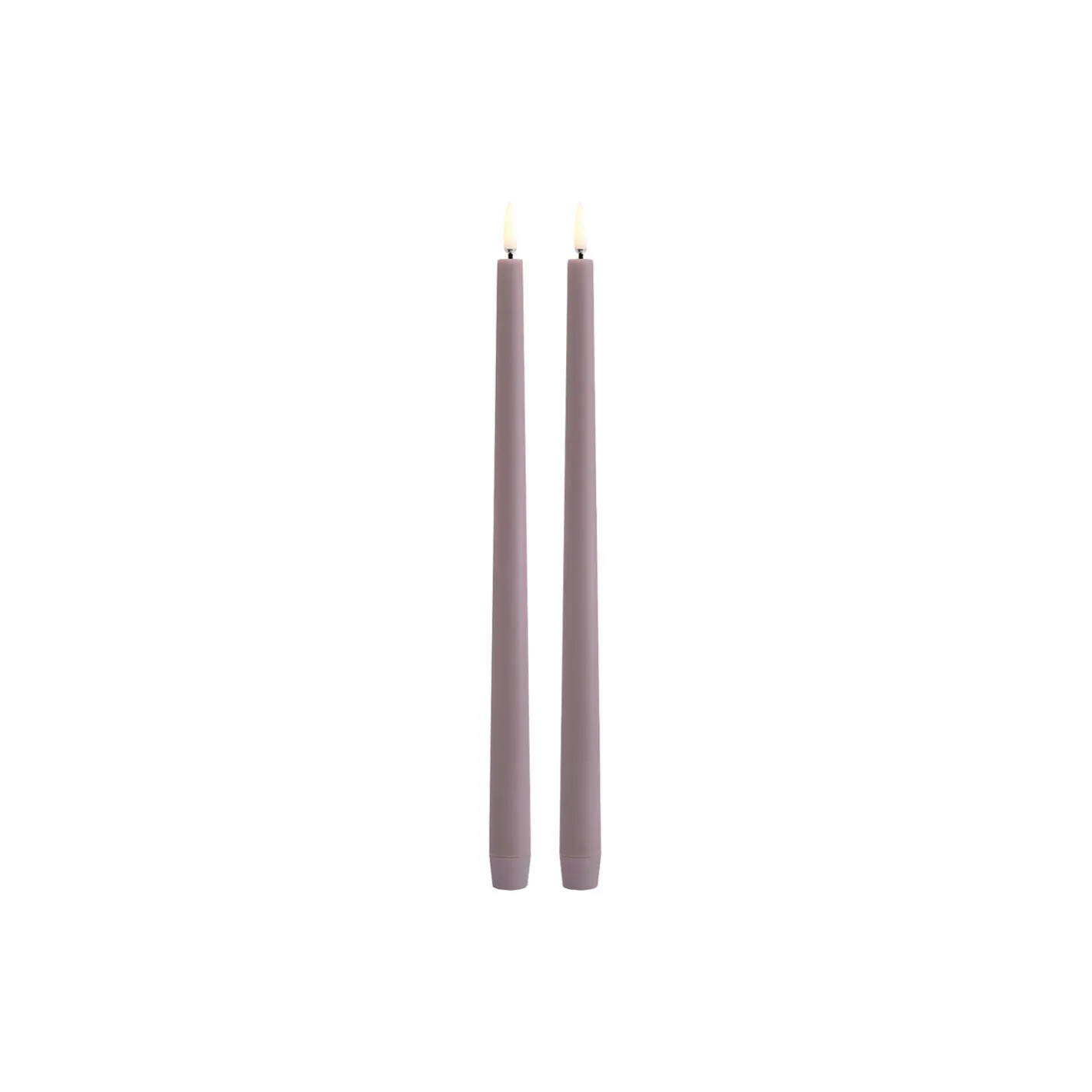 Uyuni Lighting LED Slim Taper Candle 32 cm 2 pcs,> Lys & Duftlys