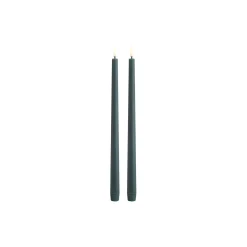 Uyuni Lighting LED Slim Taper Candle 32 cm 2 pcs,> Lys & Duftlys