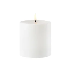 Uyuni Lighting LED udendørs bloklys 10 cm,> Lys & Duftlys