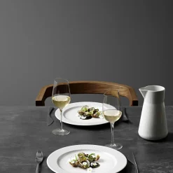 Best Eva Trio Legio Nova Middagstallerken 25 cm, white