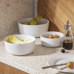 Hot Eva Trio Legio Nova skål 2,1 L white