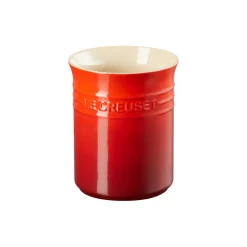 Discount Le Creuset Lille bestik- og redskabskrukke, cerise