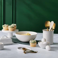Best Le Creuset Lille bestik- og redskabskrukke, white