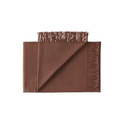 Silkeborg Uldspinderi Lima plaid, 03109 rosewood> Plaider