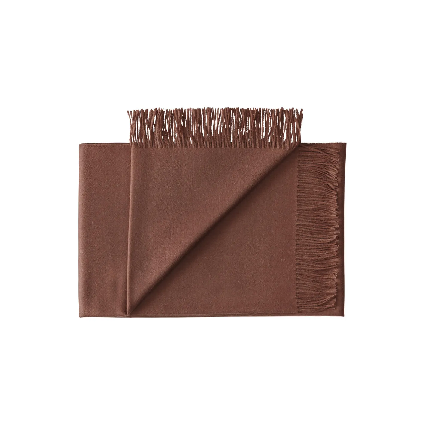 Silkeborg Uldspinderi Lima plaid, 03109 rosewood> Plaider