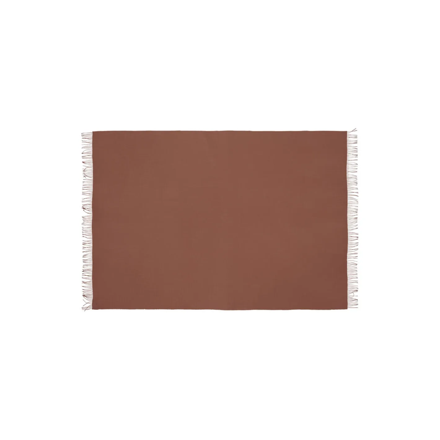 Silkeborg Uldspinderi Lima plaid, 03109 rosewood> Plaider