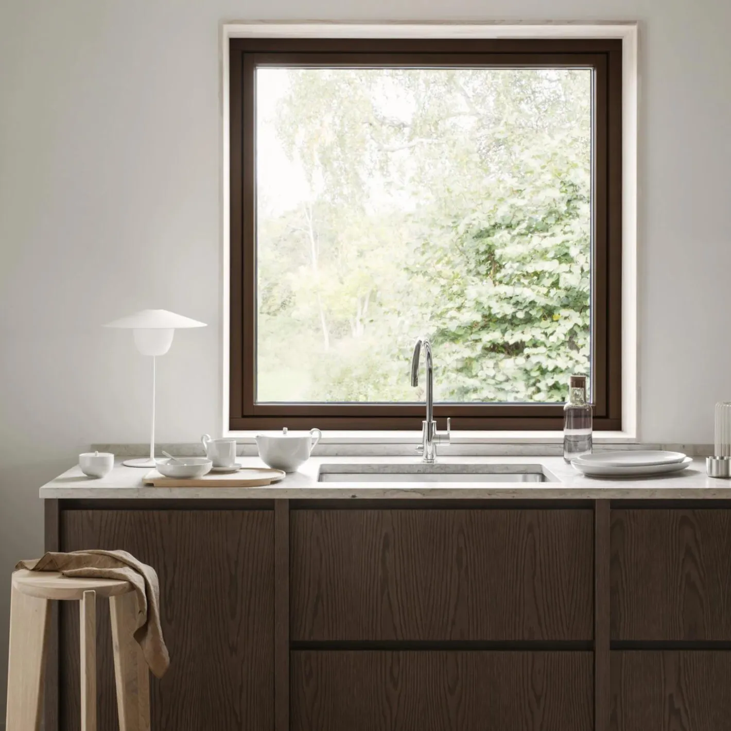 Hot Blomus LINEO Napkin, tan