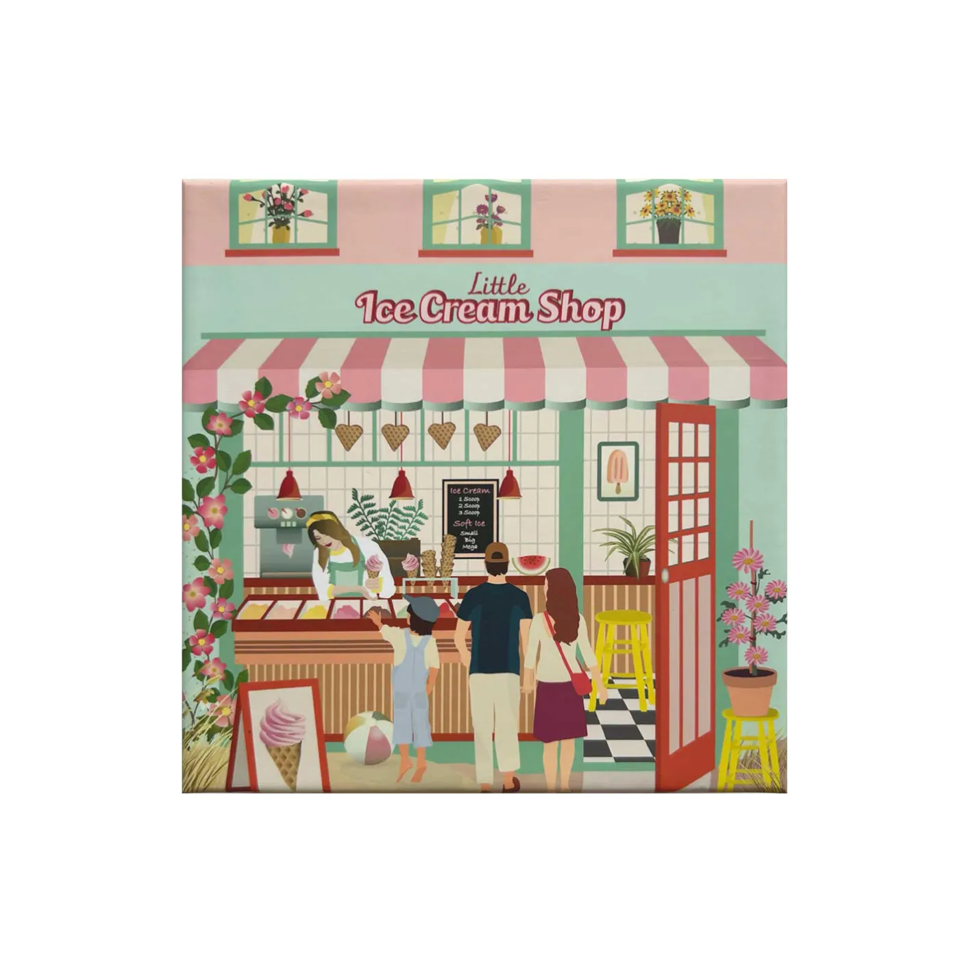 Outlet ViSSEVASSE Little Ice Cream Shop puslespil 150 brikker