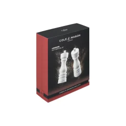 Best Cole & Mason London Salt and pepper set, hvid