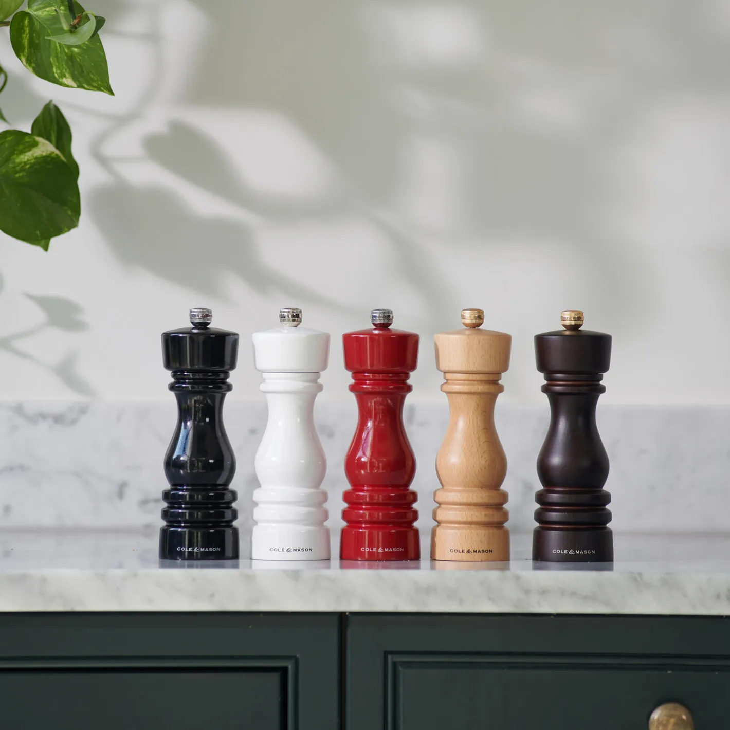 Best Cole & Mason London Salt and pepper set, sort