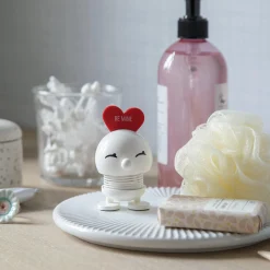 Hoptimist Love Bimble, white> Figurer & Glaskunst