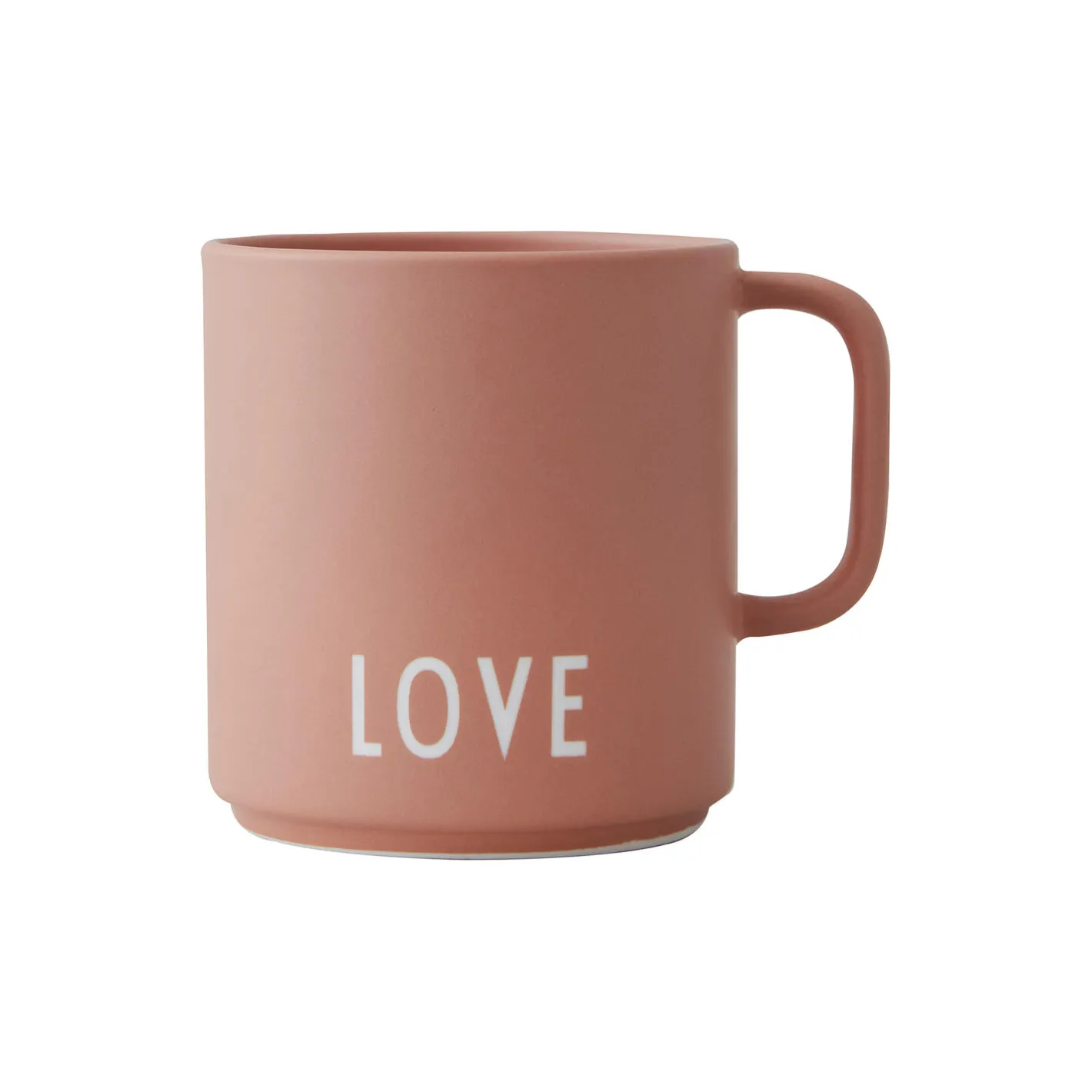 Design Letters LOVE favoritkop med hank> Kopper & Krus
