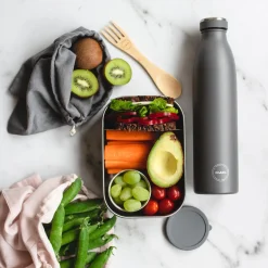 Online AYA&IDA Lunch Box, dark grey
