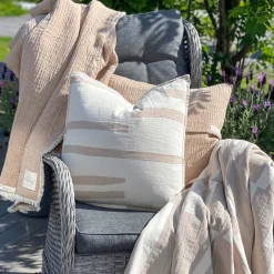 Outlet ELVANG Lyme Grass plaid, beige
