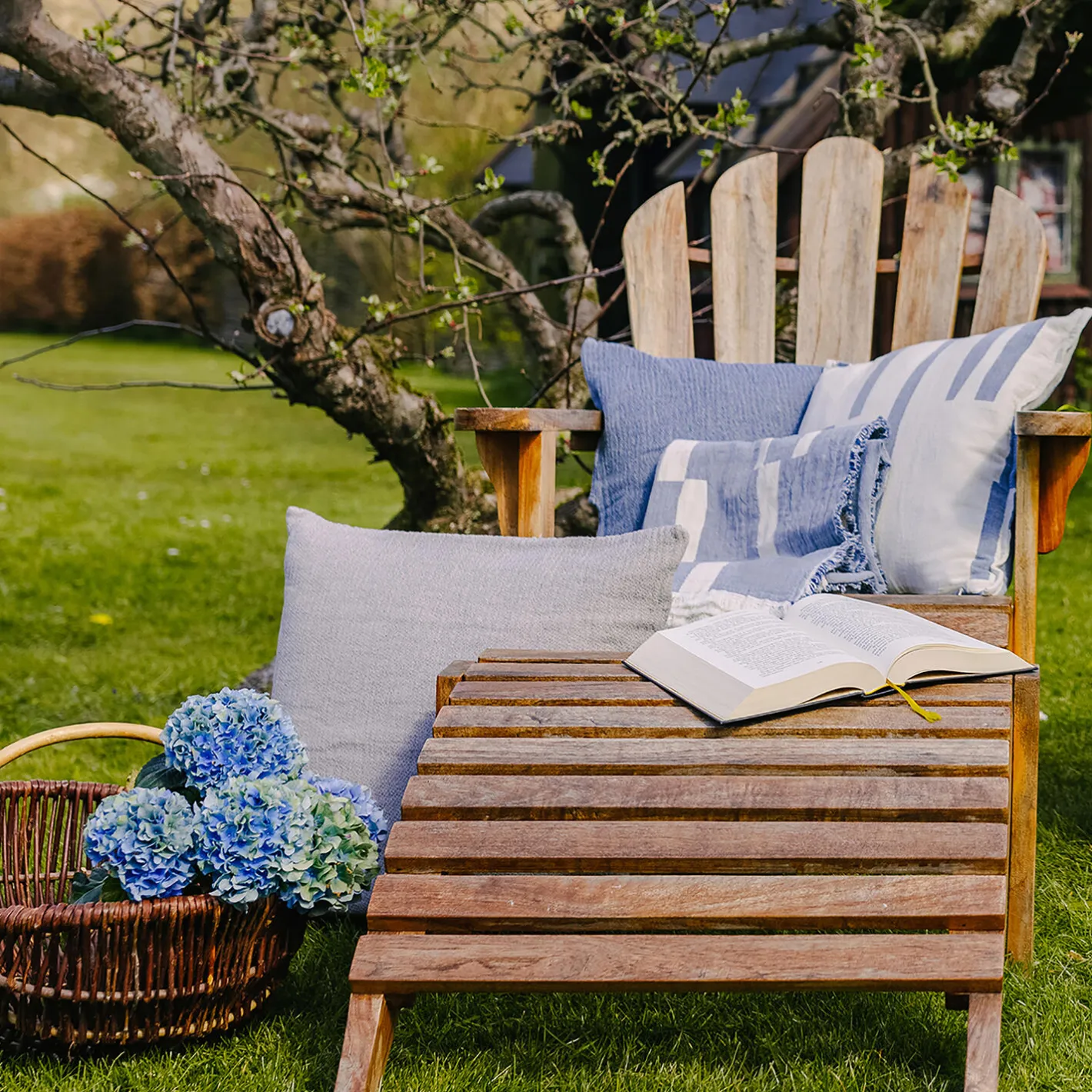 ELVANG Lyme Grass plaid,> Plaider