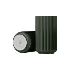 Lyngby Porcelæn Lyngby Vase, mørk grøn> Vaser