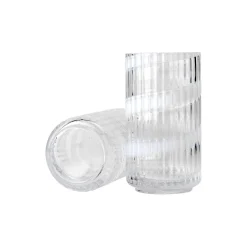 Best Lyngby Porcelæn Lyngby Vase, swirl hvid