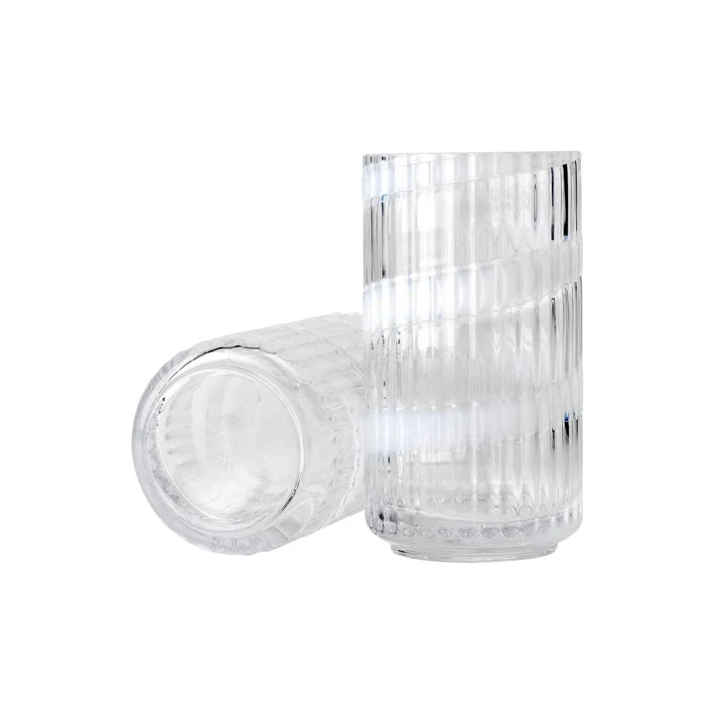 Best Lyngby Porcelæn Lyngby Vase, swirl hvid