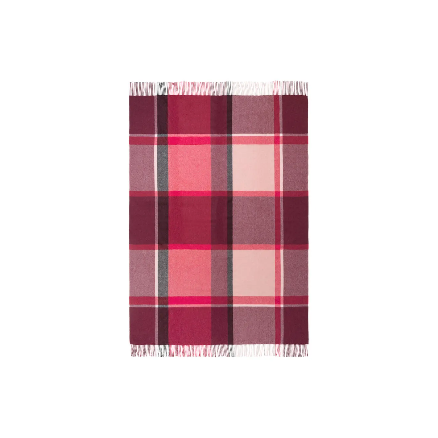 ELVANG Manhattan plaid, bordeaux/red