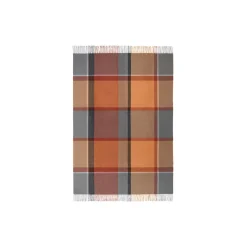Hot ELVANG Manhattan plaid, terracotta/red magma