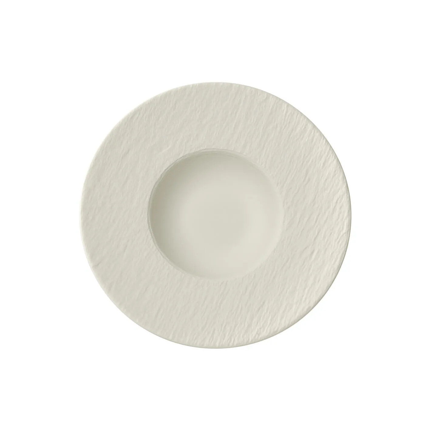 Online Villeroy & Boch Manufacture Rock Blanc pastatallerken Ø 28 cm