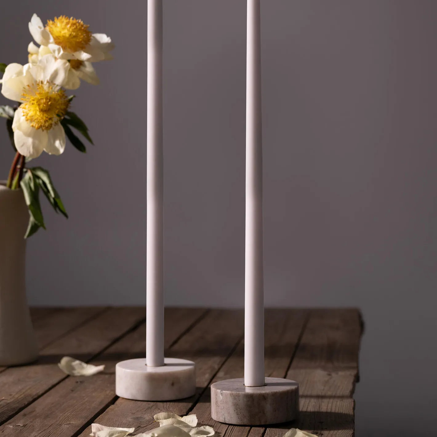 Uyuni Lighting Marble base Candleholder,> Lysestager