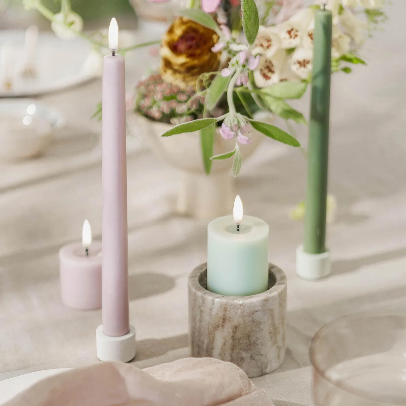 Online Uyuni Lighting Marble Lantern, desert beige