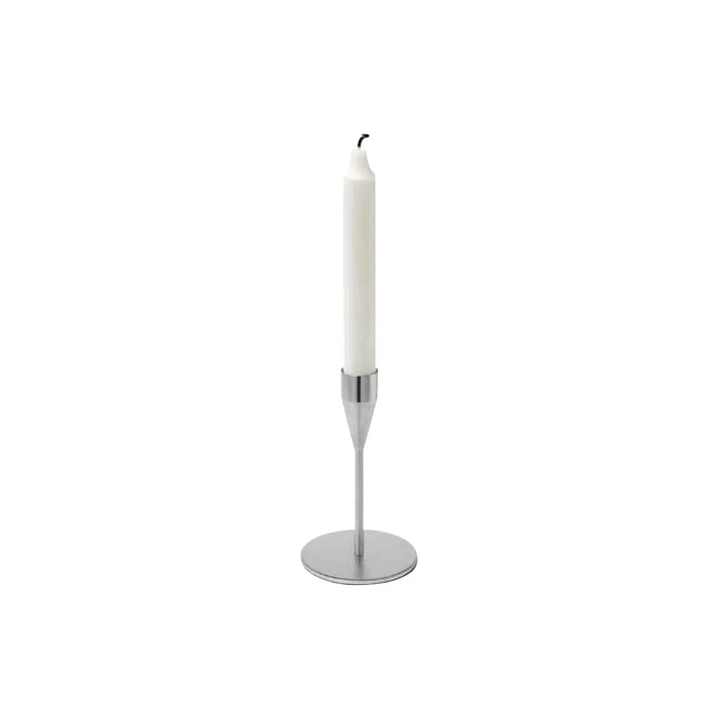 Piet Hein Mars lysestage 14 cm, rustfri stål> Lysestager