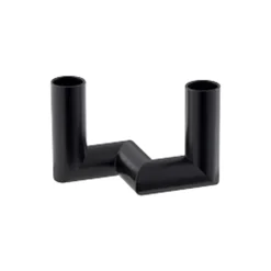Uyuni Lighting Matrix Mini Taper Candleholder 2 Arm, matte black> Lysestager