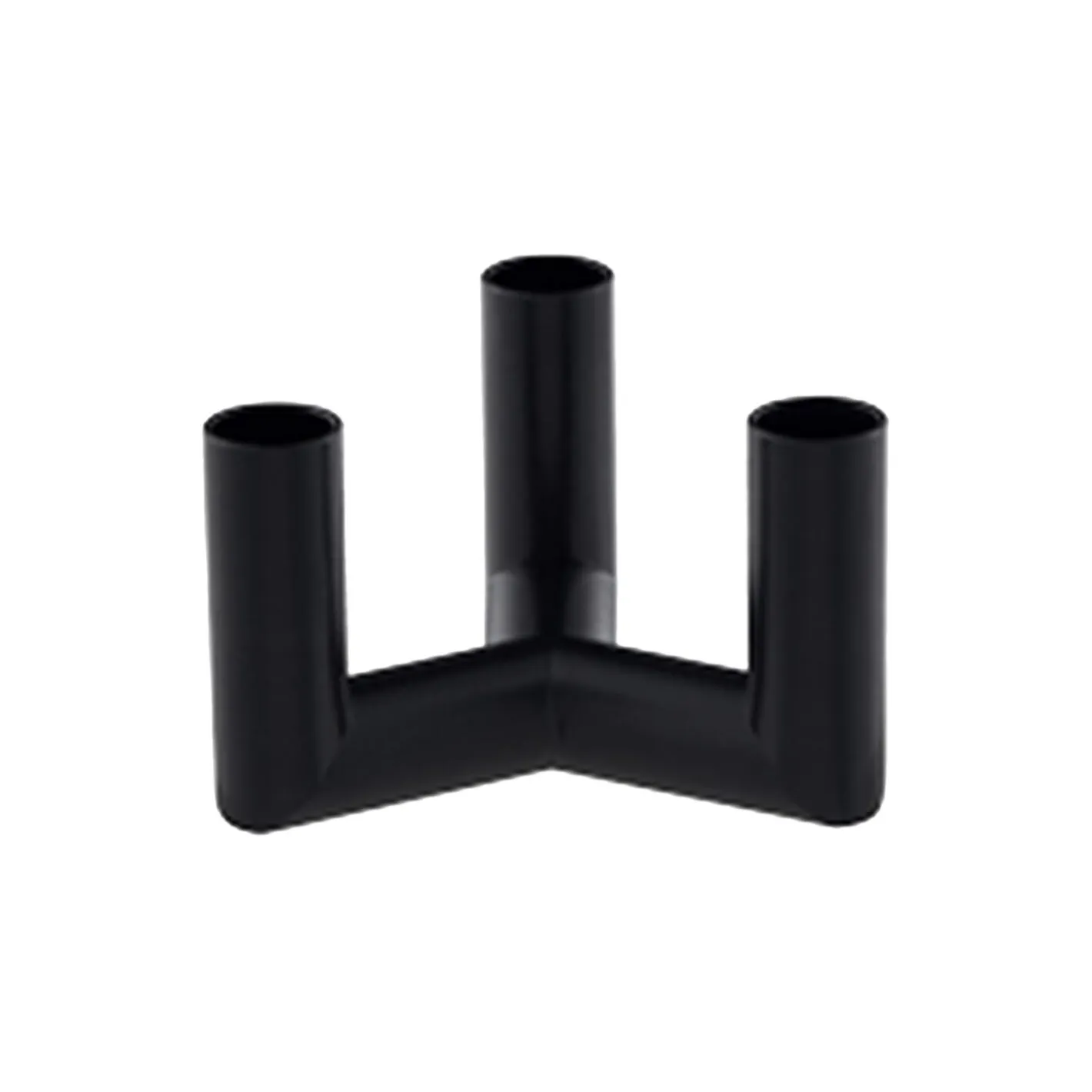 Uyuni Lighting Matrix Mini Taper Candleholder 3 Arm, matte black> Lysestager