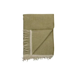 Best Røros Tweed MELLO Throw, leaf green