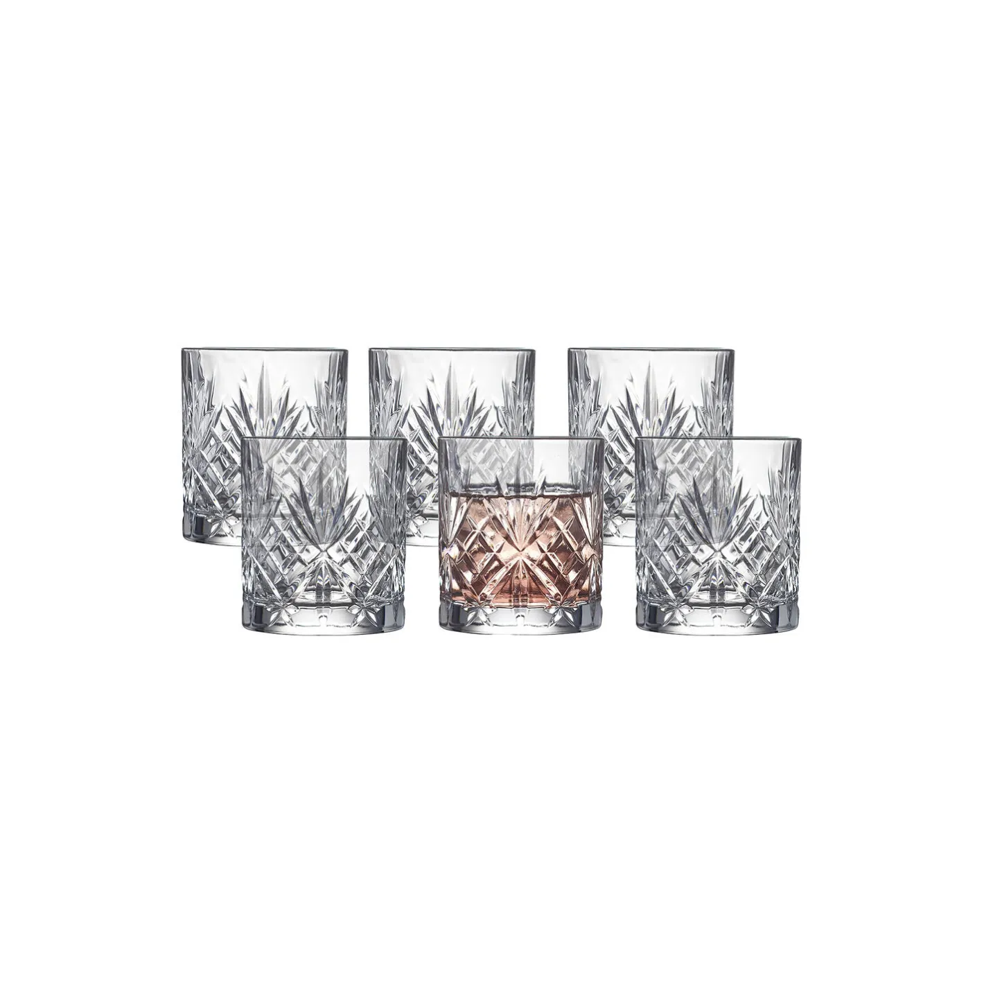 New Lyngby Glas Melodia vandglas 6 stk.