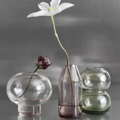 Clearance Orrefors Midsummer Red Clover Mini vase 8,2 cm, pink