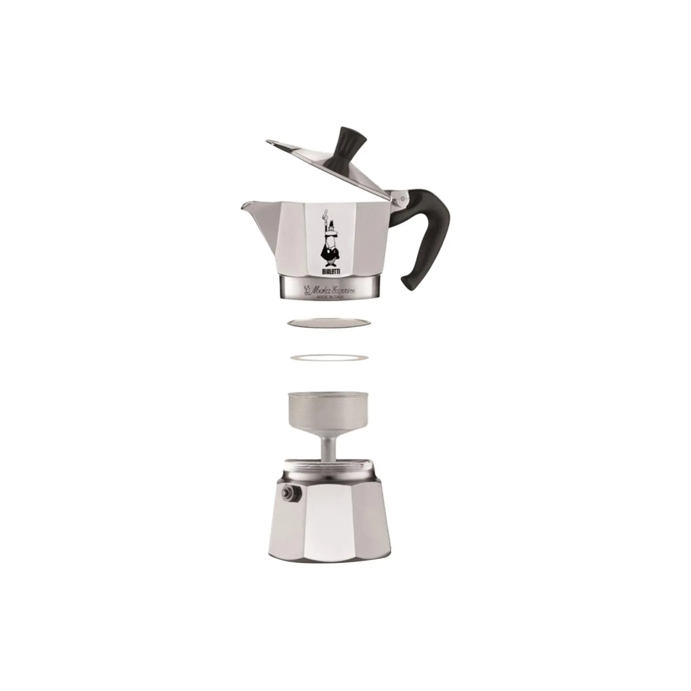 Bialetti Moka Express espressokande, 2 kopper