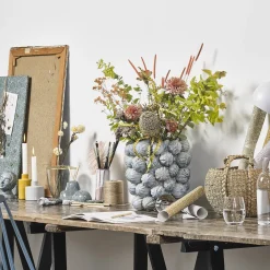 Villa Collection Molde vase/skjuler, ballad blue> Vaser